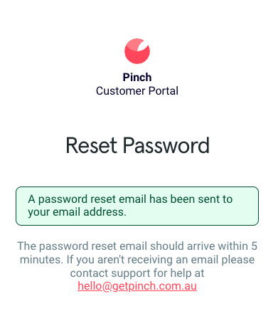 How to Reset Your Customer Portal or Merchant Portal Password